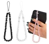 XYTAHDM Lot de 3 chaînes de pendentifs pour téléphones portables - Chaîne de téléphone portable - Pendentif universel pour téléphone portable - Chaîne de téléphone portable - Bijou