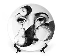 XYTDM Lina Cavalieri Plaque décorative murale avec support et crochet à ressort spécial 20,3 cm F10