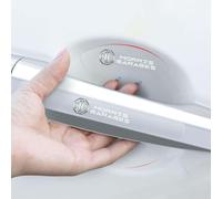 XYTUAT Couverture Garniture Poignée Porte, pour MG MG3 Full Hybrid 2024 2025 Autocollants De Protection Anti-Rayures pour Poignée De Porte De Voiture