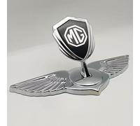 XYTUAT Emblème de Logo de Voiture, pour MG MG3 MG5 MG6 MG7 ZS GT HS TF ZR ES EZS GS, Logo Emblème Badge Logo de Voiture Autocollant D'insigne en Lettres,A