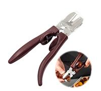 xyuayamz Pince Châtaigne Casse Noix sans - 1 Pièce Effort Ciseaux à Châtaignes Ouverture Croisée en Acier Inoxydable, Ustensile de Cuisine Multifonctionnel Noisette-Pécan-Amande (Marron)