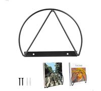 xyuayamz Porte Revue Mural, Support Magazine Métal, Porte Revues Rangement Murale, Magazines Suspendu Étagères Murales Présentoir pour Salon Bureau Écoles Bibliothèques, 1 Pièce, Noir