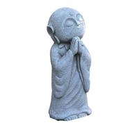 XYUERU Statue de Bouddha Jizo Ornement Jardin Zen Bouddha Moine Statue Moine Décoration Figures Statue de Bouddha Robuste for l'extérieur de la Maison ou Votre Jardin comme décoration extérieure