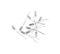 xyunluk 10/20/30/50pcs Mini ampoule indicateur 3mm/4mm/5mm lampe ampoule à incandescence Filament ampoule de riz 1.5V 2V 3V 6V 9V 12V 24V(3mm6V,30pcs)