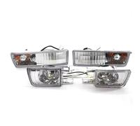 XYUOIS feu de signalisation Compatible avec VW pour Golf 3 1992 1993 1994 1995 1996 1997, Pare-Choc Avant De Voiture, Feu Antibrouillard, Clignotant, Pièces Automobiles(White)