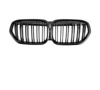 Grille De Calandre Avant Compatible avec BMW pour X1 LCI F48 SUV 2020 2021 2022 Calandre Noire Brillante, Accessoires De Voiture, Pare-Chocs Avant, Accessoires De Lifting(Matte Black)