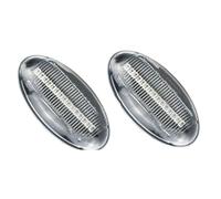 XYUOIS Lumière du Logo Compatible avec Citroen pour Berlingo 2002-2015 pour Dispatch 2007-2020 pour Spacetourer 2016-2020 Clignotant Dynamic Clignotant Feu De Position Latéral(White)