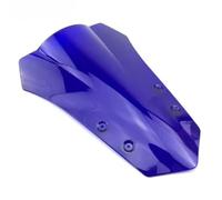 XYUOIS Pare-Brise De Sport pour Moto Compatible avec Yamaha pour MT-09 pour Tracer pour MT09 pour FJ09 FJ-09 2015 2016 Pare-Brise De Moto À Double Bulle(Blue)