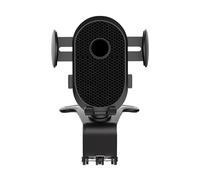 XYWCAI Support Téléphone Voiture，360 degrés avec Clip à Ressort réglable Rotatif Pare Soleil à Tableau de Bord Socles Porte Telephone Voiture pour Tous Smartphones de 4 à 7’’