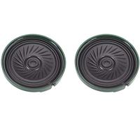 XYWHPGV 0.25 W 16 Ohm DIY Haut-Parleur Magnétique 40mm Haut-Parleur De Remplacement De Forme Ronde Vert 2pcs(70948 e2252 f972e bf48a 65d9e c84a4