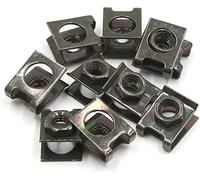 XYWHPGV 10 pcs Armée Vert 6mm Dia Moto Panneau Vis Base Carte Clip De Fixation Ressort Pad Universel(12810 c31a0 25f89 0e1e6 dd204 80744