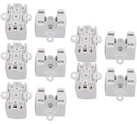 XYWHPGV 10 Pcs F34B AC 500V 2A 2GX13 Base Douille de Lumière PL Tube Fluorescent Support de Lampe(3b776 af7a0 01360 b5fb4 e648b 429b7