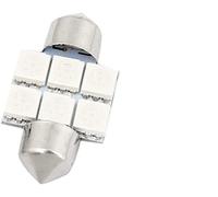 XYWHPGV 10 x 31mm 6SMD bleu voiture LED feston dôme carte lecture intérieure ampoule de chargement 12V DE3021(358a7 b8fdc e0de2 ed6f2 b6b0d 520ef
