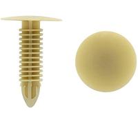 XYWHPGV 100 pcs Beige En Plastique Garniture De Porte Panneau Capot Rivets Clips 18mm x 26mm x 27mm(c609a abd48 38d7e 82617 98d23 7d6f9