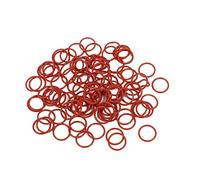 XYWHPGV 100 pièces 11 mm x 1 mm joints toriques en caoutchouc NBR bague d'étanchéité résistant à la chaleur œillets rouges(ee078 8f9ff bed2d 44803 dbc84 f5f4b
