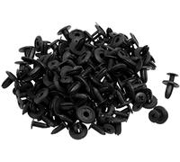 XYWHPGV 100 pièces de fixation de rivets en plastique de type poussoir pour garde-boue de voiture 15 x 12 x 6 mm(7a7d4 4bfb5 bb0e9 c5321 36de8 2e476