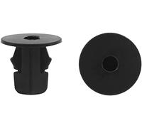 XYWHPGV 100pcs Universel Noir 10 x 10mm Carré Trou Dia Rivet Clip En Plastique pour Véhicules(4da81 1d25a b5a3f 1b945 74fe1 7efec