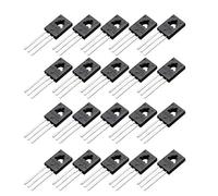XYWHPGV 20 Pcs 13003 Transistor TO-126 NPN 3 Broches PCB Traversant Bipolaire 400V 1.5A 1.25W(fcae0 03475 925be 029fe cd34e fc778