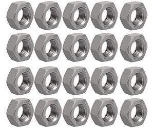XYWHPGV 20 pcs M12 Filetage 1.25mm Pas Métrique En Acier Au Carbone Main Gauche Écrou Hexagonal(10b87 5541c 024c6 c7603 09a11 2e3d8