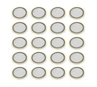 XYWHPGV 20 Pcs Piezo Discs 10mm Acoustic Pickup Transducer Trigger Buzzer Drum Guitar(d16c4 c8bc1 790e6 529b3 e24d9 874d7
