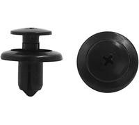 XYWHPGV 20 pièces rivets en plastique noir vis d'extension attache garde-boue pare-chocs clips 8mm(7ae54 cdbab 83a34 b3324 806ca 99988