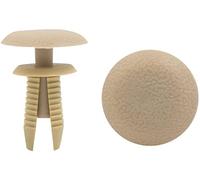 XYWHPGV 20PCS 8mm Beige Truck Car Auto Bumper Rivets en plastique Push in Type Clips(60cde 4a7c7 26c6c 881ae 51825 8af11