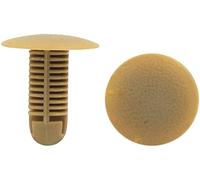 XYWHPGV 30pcs Beige Garniture De Voiture Panneau De Porte Clips De Retenue Rivet Fixation 8mm x 8mm Trou(baff6 527d7 162bb dd813 a3254 74155