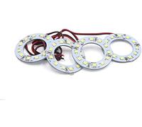 XYWHPGV 4pcs 12V blanc 40mm 12 SMD LED Angel Eye Ring Light pour voiture Automobile(4875d 36507 aacc5 aad59 11da2 f12bf
