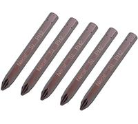 XYWHPGV 5 pièces embouts Phillips 5/16 pouces 8mm tige hexagonale 80mm longueur croix PH2 tournevis magnétique S2 embout de tournevis(cb057 9b1e5 b8a50 dc156 5a7b6 8b688