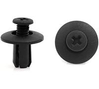 XYWHPGV 50 pièces en plastique noir enfichable type camion attache rivets clips remplacement 8 mm trou diamètre(3501e 24edc 5bc23 eb918 a2504 0d38b
