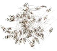 XYWHPGV 50Pcs F5 5x13mm Voyant Rouge Lumineux Ampoule Néon Lampe Indicateur(21ef8 22f17 7d38e 9168e 231ee 062db