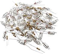 XYWHPGV 50Pcs F6 6x16mm Lumineux Rouge Lumière Ampoule Néon Indicateur Lampe W 100K Résistance(6601f 0df1a 4cf19 15603 9fd24 e83dd
