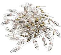XYWHPGV 50Pcs F6 6x16mm Lumineux Rouge Lumière Ampoule Néon Indicateur Lampe W 150K Résistance(aba38 612b7 28a9a 5fa0e 68307 3a197