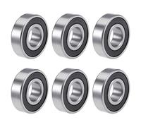 XYWHPGV 6204-2RS Roulements à billes à gorge profonde 20 mm x 47 mm x 14 mm Double scellé en acier chromé P6 (ABEC3) 6 pièces(9f86f faa70 d99a6 f496a 943c9 7e848