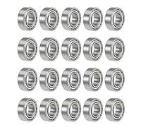 XYWHPGV 688ZZ Roulements à billes à gorge profonde 8 mm x 16 mm x 5 mm Double blindage en acier chromé Z2 20pcs(cc2c4 70998 2c068 bd5de 9c6f4 2252d
