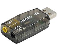 XYWHPGV Adaptateur de Microphone pour Carte Son Audio USB 3D(7dbfa 0937f 608d6 59f56 adbdc 31f39