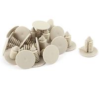 XYWHPGV Clips de fixation de porte de pare-chocs de rivets en plastique beige de voiture 20 pièces(43b54 ef87e 37636 b3782 52e94 86f37