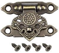 XYWHPGV Coffret en bois moraillon 36x25mm fermeture loquets antiques ton bronze, 6 pièces(519b4 49e9d 566b5 f14ba 31335 56280