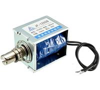 XYWHPGV DC 12V 60N 10mm Course Pull Push Type Open Frame Solénoïde Électroaimant Mouvement Linéaire JF-1250B(4d877 e6bc9 62df0 fc948 47e60 a2447