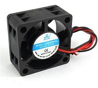 XYWHPGV DC12V 0.1A 2 fils en plastique noir 5 ventilateurs axial refroidisseur refroidisseur dissipateur thermique 40 mm x 20 mm(3bbe9 e04ce 65f34 beb05 58764 6b65b