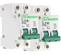 XYWHPGV Disjoncteur Miniature 2pcs, DZ47-63 2 Pôles 1A 400V C1, Courbe D(6faab ab887 087e8 1a0aa 1b93f 7b6e3