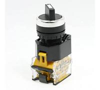 XYWHPGV DPST 1NO 1NC 2 positions marche/arrêt sélecteur rotatif verrouillage bouton poussoir AC380V 10A(9fb29 7ede6 59a99 d0d70 8a9e5 af651