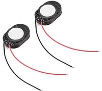 XYWHPGV Haut-parleur audio 1W 8 ohms 15 mm x 10 mm avec haut-parleur filaire pour petits projets électroniques 2 pièces(4ad1f 5d994 e0247 4cddd b05bc 2ebb7