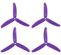 XYWHPGV Hélices RC 5040 5x4 Pouces 3-Vane CW CCW Multi-Rotor pour Avion Jouet, Nylon Violet 4 Paires(a0beb f6575 cbab2 634a4 8ce8b 2ddc7