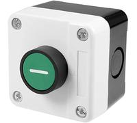 XYWHPGV Interrupteur à bouton-poussoir momentané NO Vert, 400V 10/6A(3e7d8 aeedb ab849 9ed45 a82bb da35d