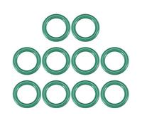XYWHPGV Joints toriques en caoutchouc fluoré, 19 mm OD 12 mm ID 3,5 mm largeur FKM joint d'étanchéité pour plomberie de machines de véhicule, vert, lot de 10(0c2b1 8e6ef 7870d da72c 38989 15e06