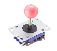 XYWHPGV Joystick Control Stick Rocker Switch 4-8 Way Réglable Rose Ball Top Handle DIY Parts Classic Arcade Game Fighting Competition(d1f57 7f032 ad842 18396 c305e e0f9b