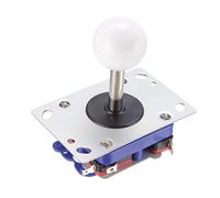 XYWHPGV Joystick Control Stick Rocker Switch 4/8 Way Réglable White Ball Top Handle DIY Parts Classic Arcade Game Fighting Competition(c9a29 eec0b 4023d 698fc b5e77 8f28d