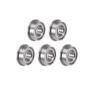XYWHPGV Roulement à billes à bride MF84ZZ 4x8x3mm Roulements en acier au alloy blindé 5pcs(6cf08 4b697 8e389 38379 38524 5be8b