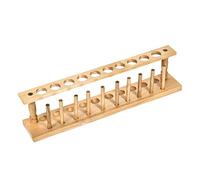XYWHPGV Support de tube à essai en bois 10 puits 10 broches pour tubes à centrifuger 16-20mm(2e313 8c260 5d993 e5db9 f1788 bbf52
